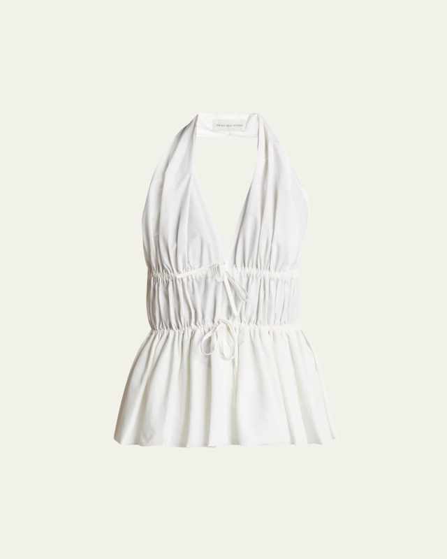 Ceana Halter Peplum Top